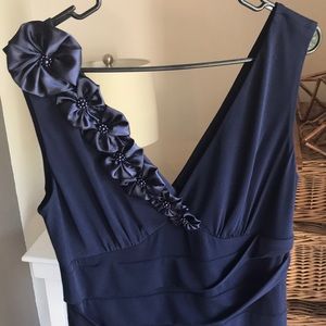 Navy party dress
